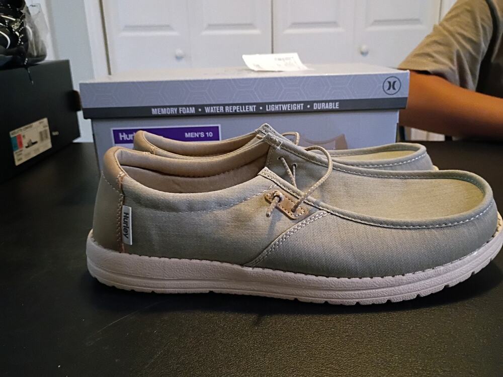 mens hurley slip on shoes